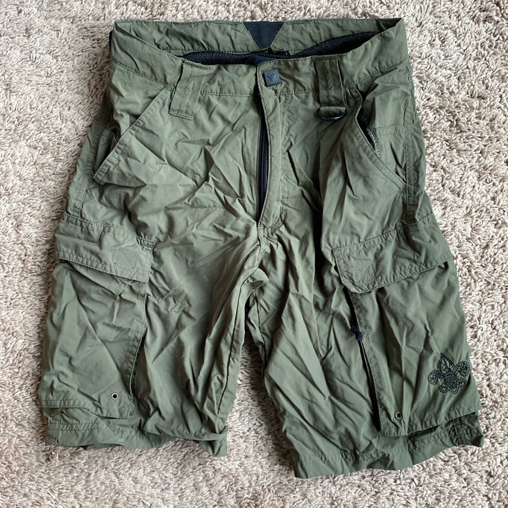 BSA Uniform nylon cargo shorts